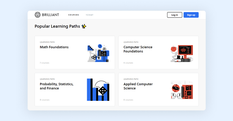 Brilliant courses Brilliant courses