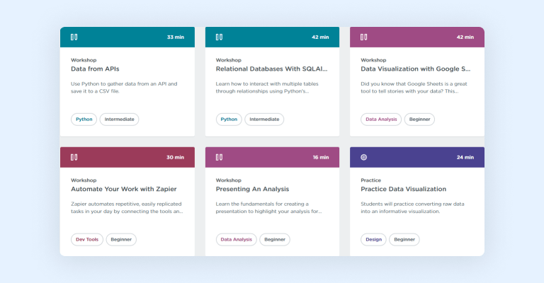 Treehouse workshops Treehouse workshops